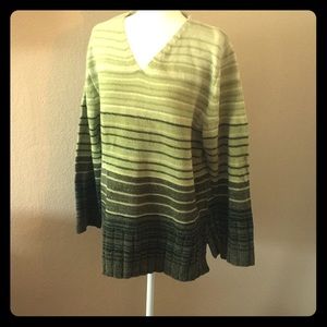 White Stag V Neck Sweater